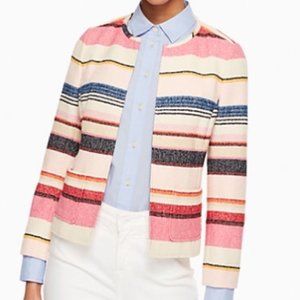 Kate Spade Striped Jacket Blazer